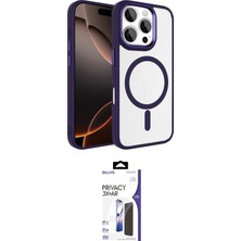 Nuveden Ieg™ Iphone 16 Pro Max Kılıf Kıvılcım Prime - Siyah Bilvis 3x Ar Hayalet Cam Ekran Koruyucu