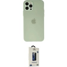 Nuveden Ieg™ Iphone 12 Pro Max Kılıf Atlas Minimal Prime - Siyah Bilvis Hayalet Cam Ekran Koruyucu