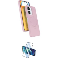 Nuveden Ieg™ Redmi 13C Kılıf Iz Işık Koleksiyonu - Siyah 3D Antistatik Seramik Nano Ekran Koruyucu