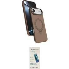 Nuveden Ieg™ Iphone 17 Air Kılıf Iz Işık Koleksiyonu - Şeffaf Pasifik Cam Ekran Koruyucu