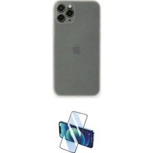Nuveden Ieg™ Iphone 11 Pro Kılıf Yadigar Yansıma Serisi - Siyah 3D Antistatik Seramik Nano Ekran Koru