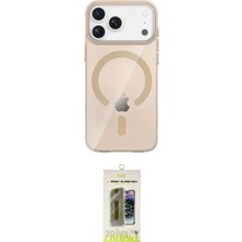 Nuveden Ieg™ Iphone 17 Pro Max Kılıf Pusula Form Özel Seri - Siyah Joko Magic 5d Hayalet Cam