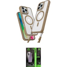 Nuveden Ieg™ Iphone 16 Pro Kılıf Atlas Doku Koleksiyonu - Şeffaf 360 Full Body Arka Koruyucu