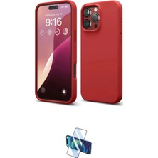 Nuveden Ieg™ Iphone 16 Pro Kılıf Kozmos Yansıma Özel Seri - Siyah 3D Antistatik Seramik Nano Ekran K