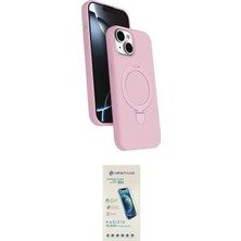 Nuveden Ieg™ Iphone 14 Kılıf Iz Işık Koleksiyonu - Şeffaf Pasifik Cam Ekran Koruyucu