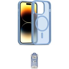 Nuveden Ieg™ Iphone 14 Pro Kılıf Siluet Minimal Prime - Siyah Joko Magic 5d Cam