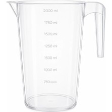 Akyüz Plastik 2000 ml Ölçek - 3 Adet