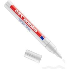 MarkEntegra Edding 750 Tam Örtücü Boya Kalemi - Beyaz - 1 Kalem - Yuvarlak Uçlu 2-4 mm