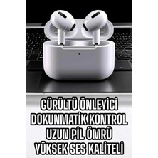 MiraLive 3.nesil Tws Bluetooth Kulaklık Mikrofonlu Anc Özelliği Dokunmatik Kontrol