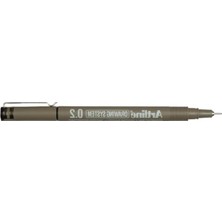MarkEntegra Artline Drawing System 0.2 Çizim Kalemi, 0.2 Mm, Siyah