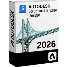 Autodesk Structural Bridge Design 2026 (Windows) - 1 Pc 3 Yıl Serial Kod Full Sürüm