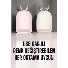 MiraLive Hava Nemlendirici Aromaterapi Hava Temizleyici Renk Değiştirebilen