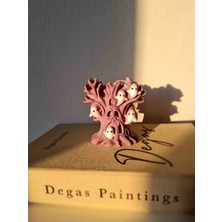 Dust Candle Studio Hayaletli Ağaç Mum - Cadılar Bayramı Temalı Dekoratif Soya Mum