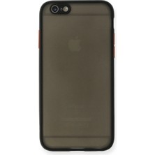 İlkyaz Fashion Apple Iphone 6 Kılıf Montreal Silikon Kapak - Siyah