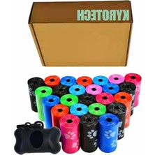 MarkEntegra Kyrotech 12 Rulo Köpek Kaka Poşeti, Taşıma Çantası Hediyeli, Kaka Poşeti Çantası, Kaka Torbası, Köpek Dışkı Poşeti, Kaka Poşeti Kabı, Köpek Kaka Poşeti Seti, 180 Parça Poşet Içerir
