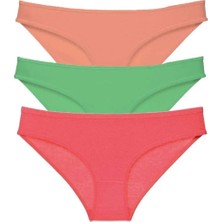 Modanı Seç 3 Adet Süper Eko Set Likralı Kadın Slip Külot 543