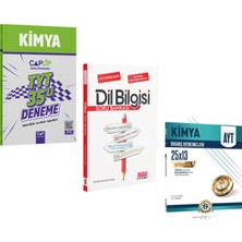 Çap Yayınları Çap Tyt Kimya Deneme Akm Dil Bilgisi Soru Bankası ve Bilgi Sarmal Ayt Kimya Deneme Seti 3 Kitap