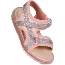 Kiko Kids Marlin Simli Cırtlı Kız Bebek Sandalet