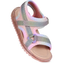 Kiko Kids Marlin Simli Cırtlı Kız Çocuk Sandalet