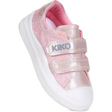 Kiko Kids Glitter Cırtlı Kız Bebek Günlük Ayakkabı