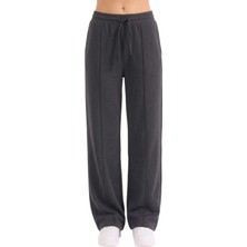 Thiff Gymwear Kadın Modal Kumaş Önü Çimalı Bağcıklı Eşofman Altı