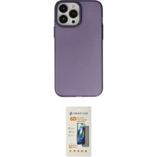 Cep Apple Uyumlu iPhone 13 Pro Max Kılıf Ahenk Çizgi Prime Ikili Koruma Seti Najmaddin