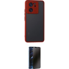 Cep Xiaomi Uyumlu Mi 13T Pro Kılıf Ahenk Çizgi Serisi Ikili Koruma Seti Najmaddin