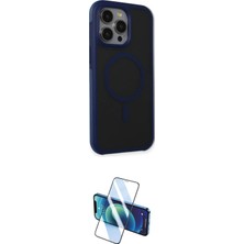 Cep Apple Uyumlu iPhone 15 Pro Max Kılıf Çekirdek Yansıma Prime Ikili Koruma Seti Najmaddin