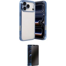 Cep Apple Uyumlu iPhone 17 Pro Max Kılıf Vadi Minimal Ikili Koruma Seti Najmaddin