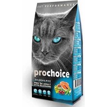 TKÇ Pro 34 Somonlu ve Pirinçli Yetişkin Kedi Maması 2 kg