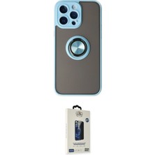 Cep Apple Uyumlu iPhone 14 Pro Max Kılıf Yörünge Çizgi Ikili Koruma Seti Najmaddin
