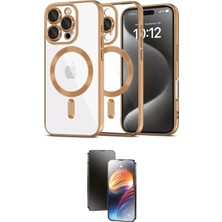 Cep Apple Uyumlu iPhone 16 Pro Max Kılıf Nova Işık Özel Seri Ikili Koruma Seti Najmaddin