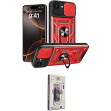 Cep Apple Uyumlu iPhone 16E Kılıf Ahenk Klasik Ikili Koruma Seti Najmaddin