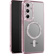 Csmtex Joko  Galaxy S26 Plus Joke Simli Magneticsafe Kılıf - Pembe