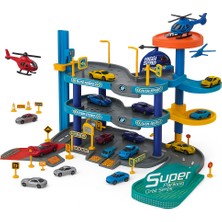 Tufy Toys Katlı Otopark Seti