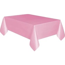 Borapack Plastik Masa Örtüsü 120CMX180CM Pembe
