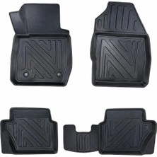 N&Z SHINE Ford Fiesta 2002-2008 Araca Özel 5d Havuzlu Paspas Seti