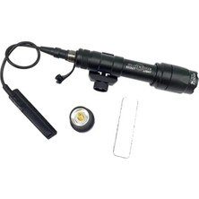Forestia Profesyonel Monte Edilir Tüfek Feneri Scout Light LED Flashlight - Taktik Fener