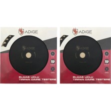 Adige Elmas Uçlu Daire Testere 255MM x 40T (500 Gr) (2 Adet)