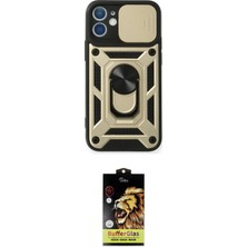 Nuveden Ieg™ Iphone 11 Kılıf Ahenk Klasik - Siyah Buffer Cam Ekran Koruyucu