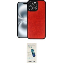 Nuveden Ieg™ Iphone 16 Pro Max Kılıf Kıvılcım Işık Serisi - Şeffaf Pasifik Cam Ekran Koruyucu