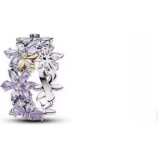 Love Charm S925 Bridgerton Herbaryumu ve Arı Halkası Yüzük
