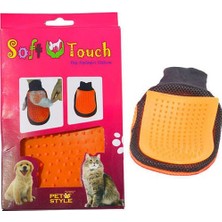 Apco Soft Touch Kedi Köpek Masaj ve Tüy Toplama Eldiveni