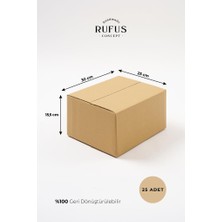 Rufus Concept 30X25X15,5CM Kraft Koli 25 Adet