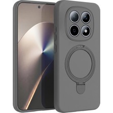 Microsonic Xiaomi Redmi Note 15 4g Kılıf Aura Stant Magsafe Gri