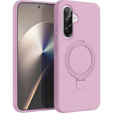 Microsonic Samsung Galaxy A56 Kılıf Aura Stant Magsafe Pembe