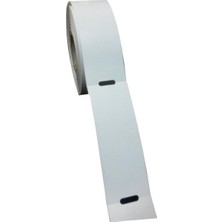 ŞEYLİŞEYLER Şeylişeyler - 38X100 mm Termal Karton Raf Etiketi 170 gr - Ortadan Çeltikli Barkod Yazıcı Raf Kartonu 1 Rulo 350 Sarım