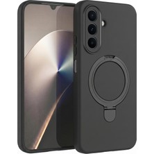 Microsonic Samsung Galaxy A17 Kılıf Aura Stant Magsafe Siyah
