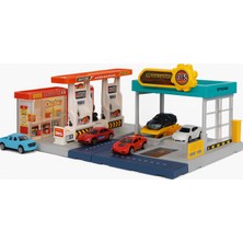 Tufy Toys Araç Tamir ve Benzin Istasyonu