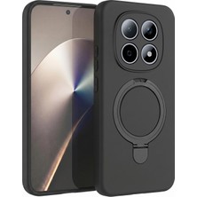 Microsonic Xiaomi Redmi Note 15 4g Kılıf Aura Stant Magsafe Siyah